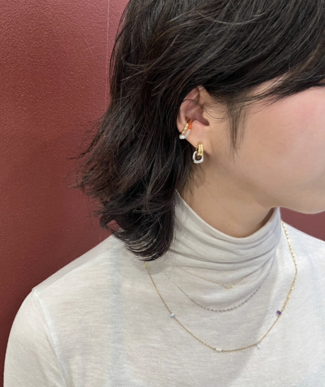 Ear Cuff × Earring × Necklace